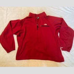 MENS NORTH FACE QUARTER ZIP PULLOVER!